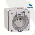 Combined Australian Socket with Switch 20A Australia 3 Pin Power Lead Plug